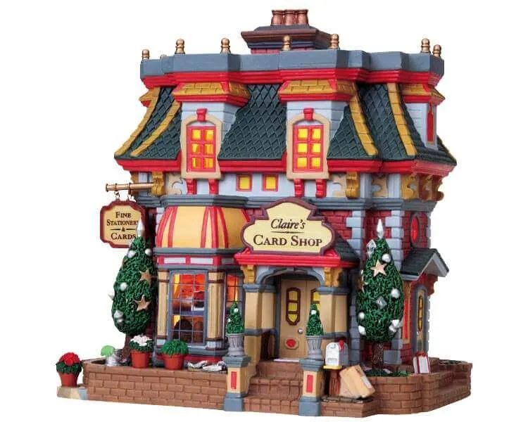 lemax-claire-s-card-shop-miniatur-laden-geb-ude image 1