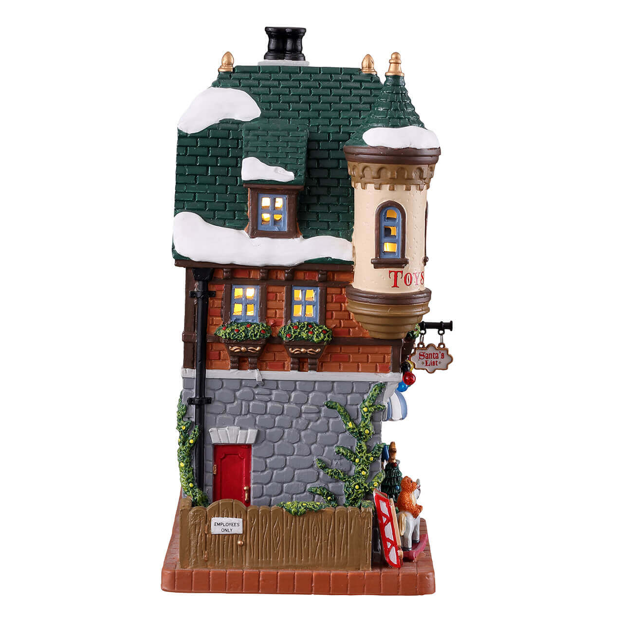 lemax-santa-s-list-toy-shop-caddington-geb-ude image 2