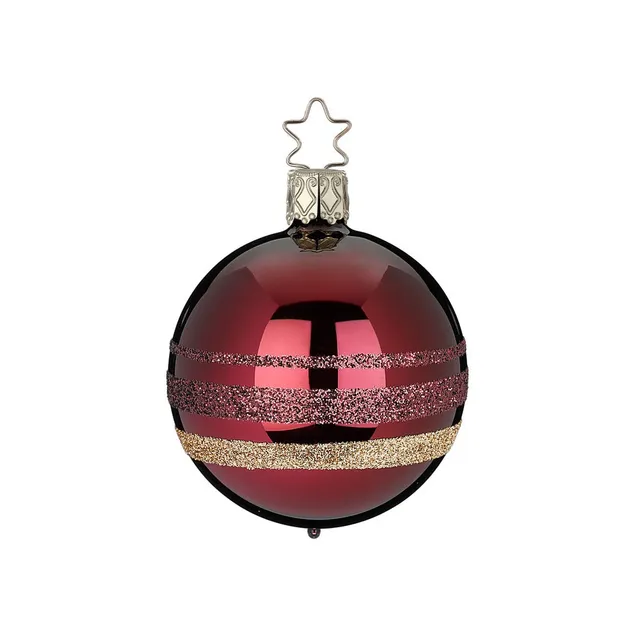 inge-glas-goldener-schimmer-christbaumkugel-6-cm image 1