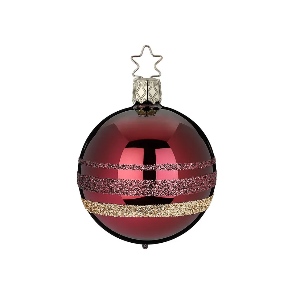 inge-glas-goldener-schimmer-christbaumkugel-6-cm image 1