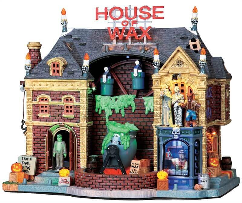 lemax-house-of-wax-spooky-town-haus-mit-animation image 1