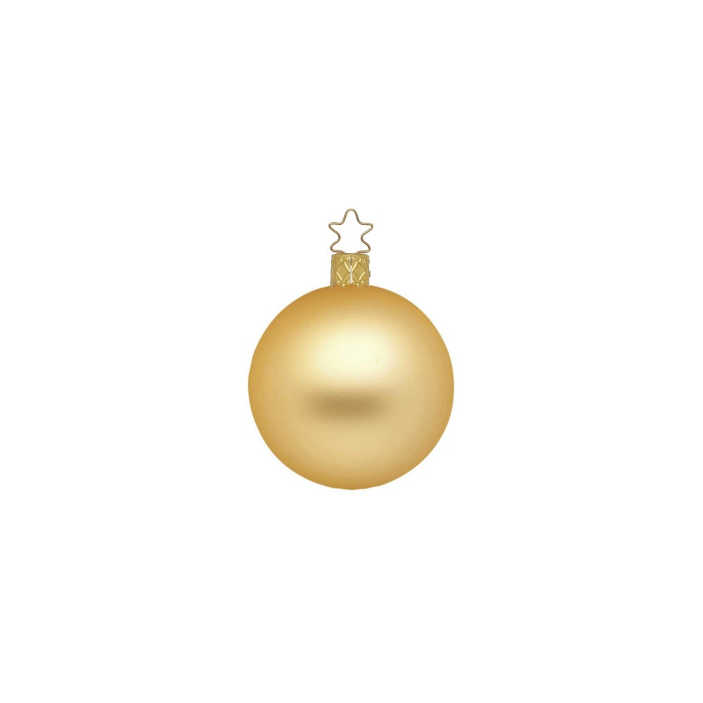 inge-glas-kugeln-inkagold-matt-christbaumkugel-6-cm image 2