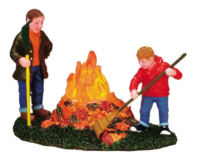 lemax-autumn-chores-miniaturfigurenset image 1