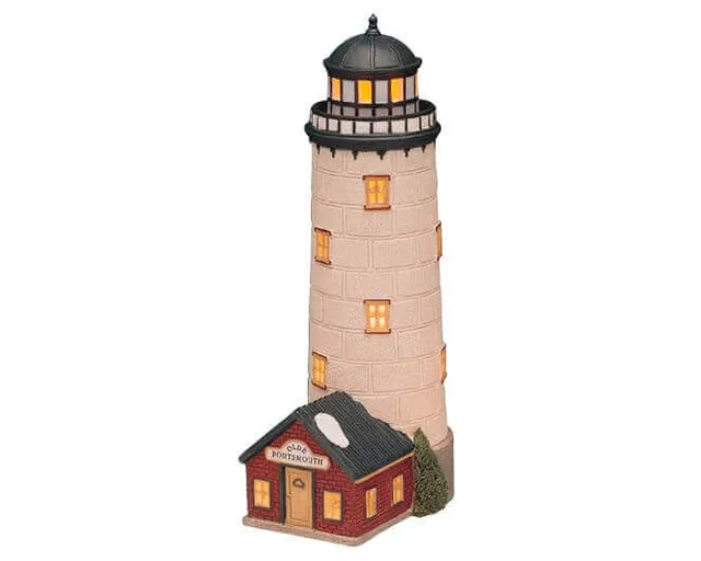 lemax-portsmouth-lighthouse-miniatur-leuchtturm image 1
