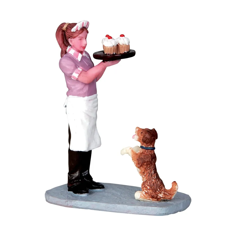 lemax-cupcake-baker-miniaturfigur image 1