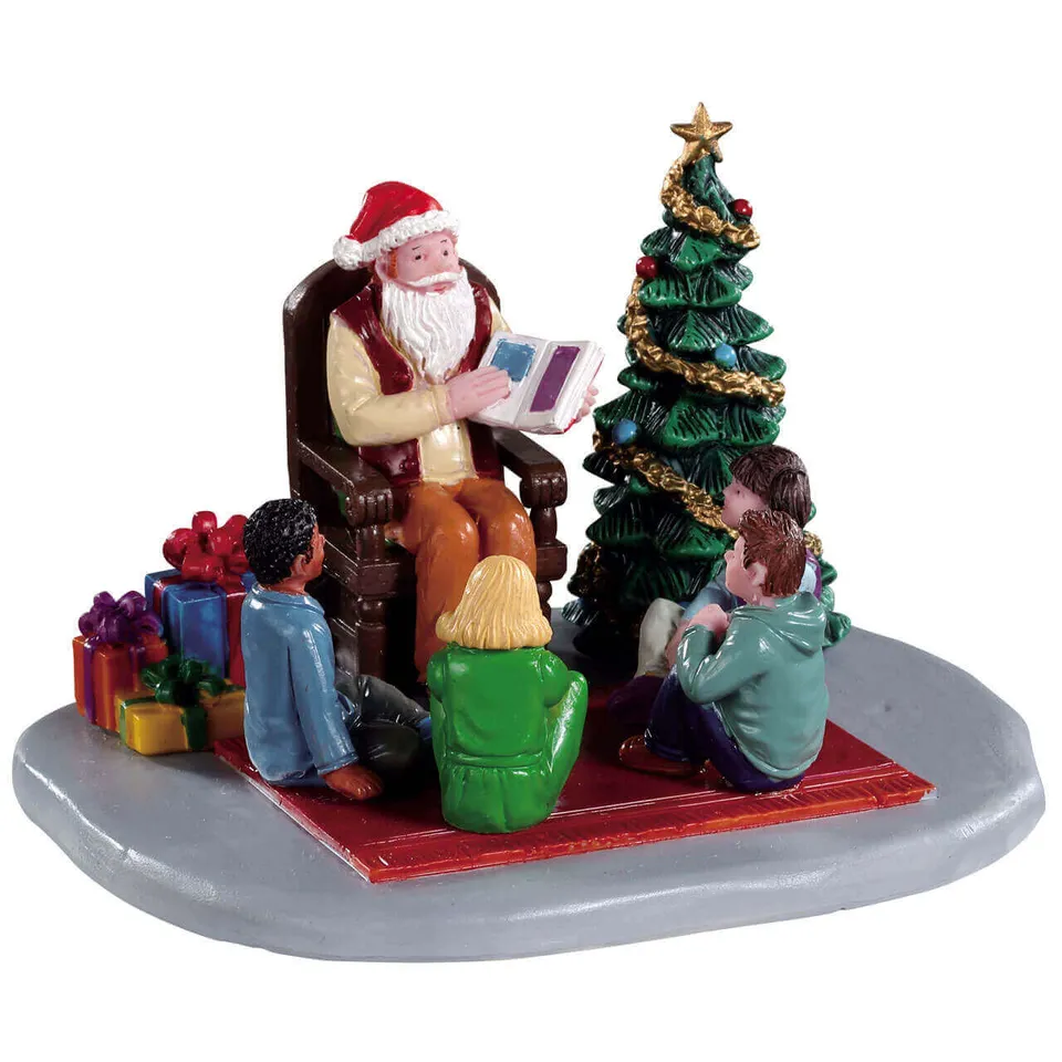 lemax-storybook-santa-weihnachtsmann-figur image 1