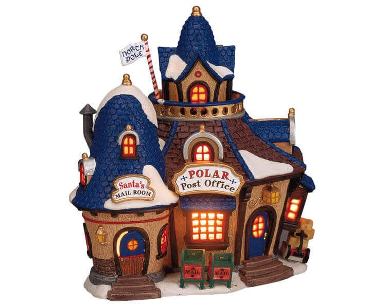 lemax-polar-post-office-weihnachtsgeb-ude-beleuchtet image 1