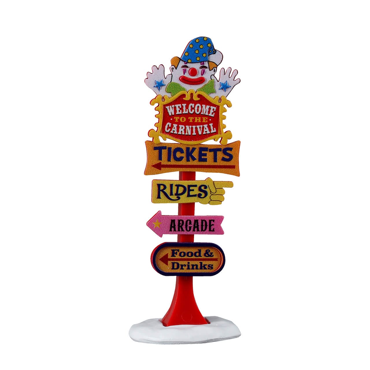 lemax-carnival-welcome-sign-miniaturschild image 1
