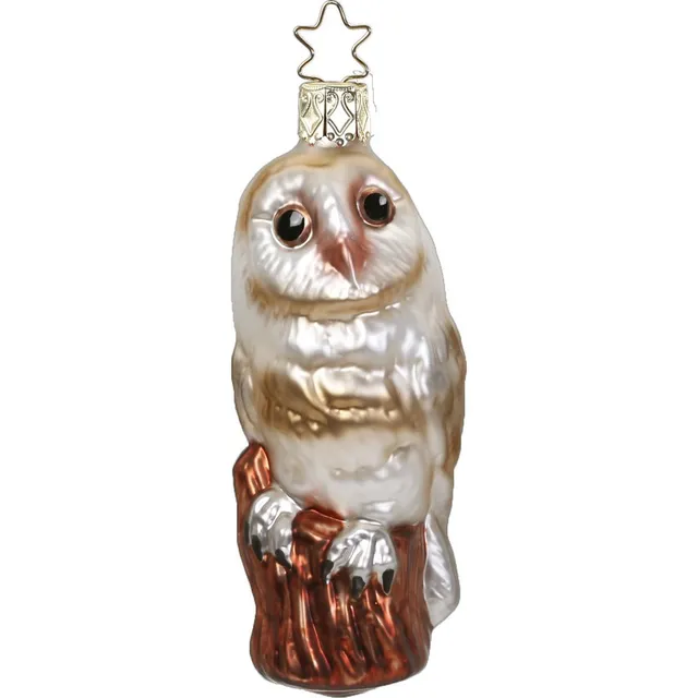 inge-glas-schleiereule-christbaumkugel-figur-9-5-cm image 1