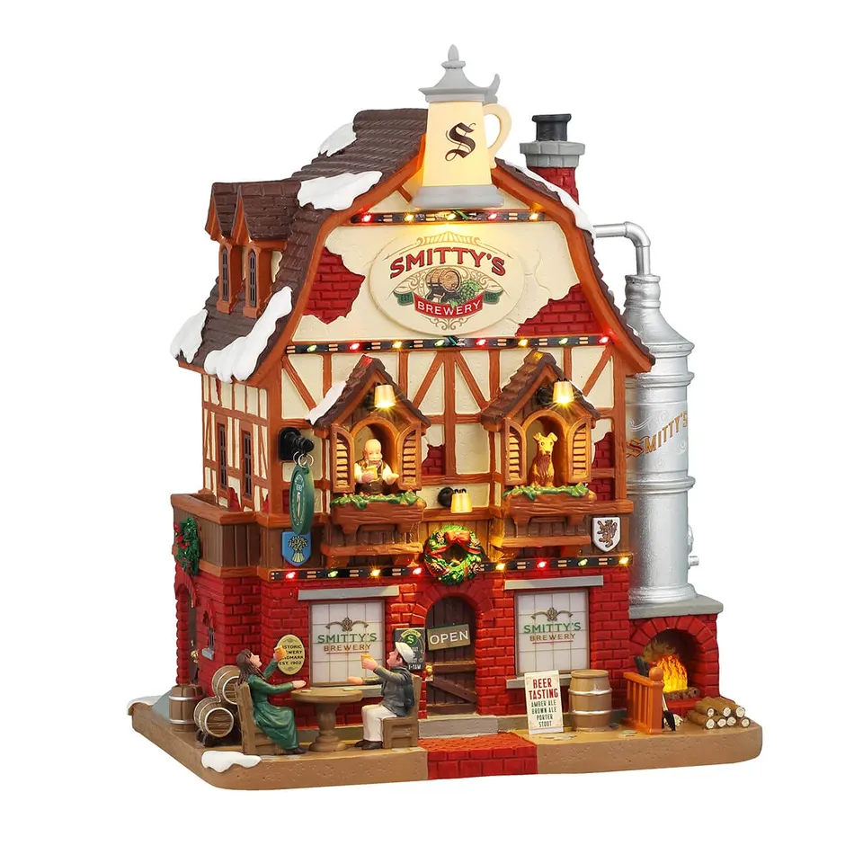 lemax-smitty-s-brewery-miniaturhaus-caddington image 1