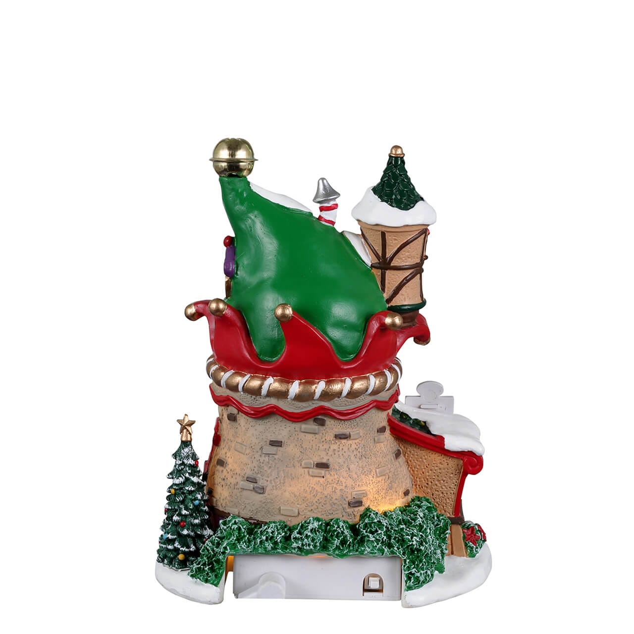 lemax-no-2-elf-lane-beleuchtetes-elfenhaus-santa-s-wonderland image 4