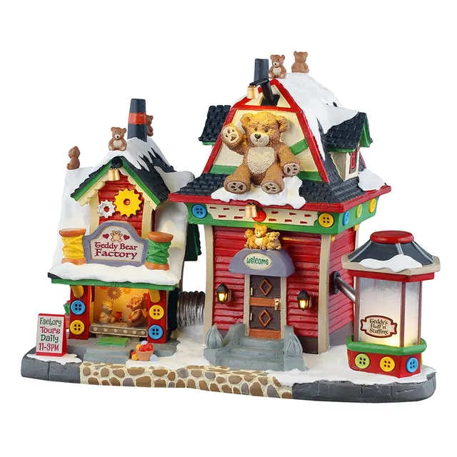 lemax-teddy-bear-factory-caddington-geb-ude image 1