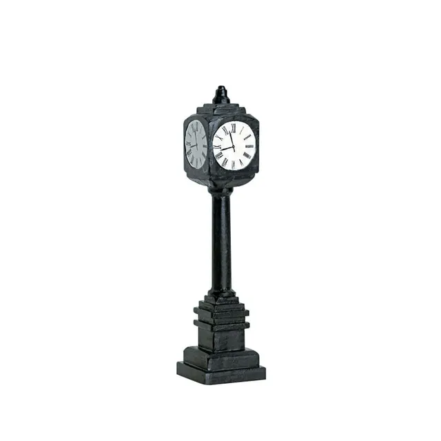 lemax-street-clock-stra-en-uhr-miniatur-zubeh-r image 1