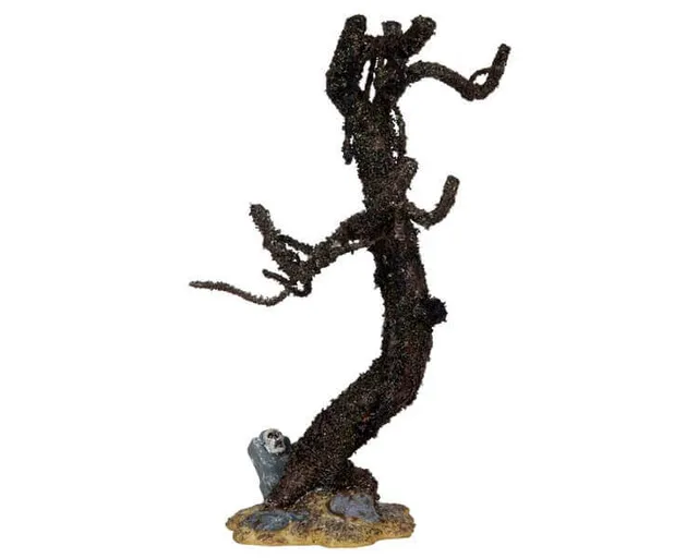 lemax-cemetery-oak-tree-baum-spooky-town-eiche image 1