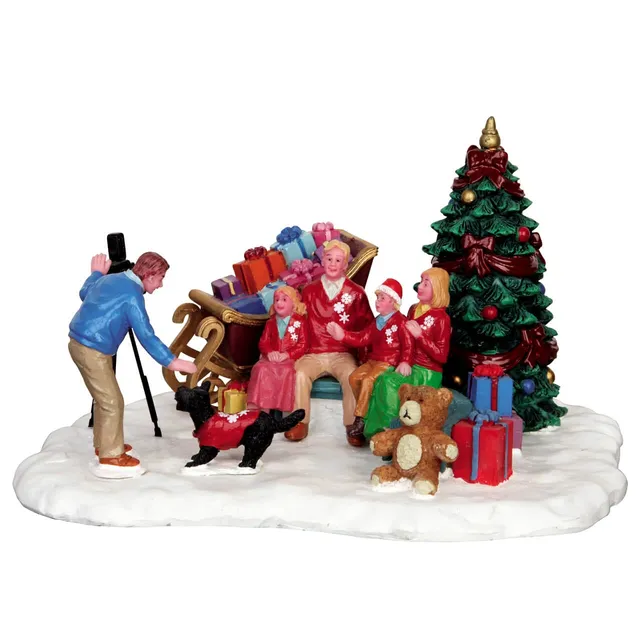 lemax-festive-family-photo-miniatur-figur image 1