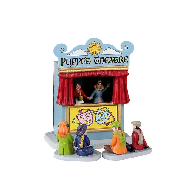 lemax-puppet-theatre-miniatur-geb-ude-caddington image 1