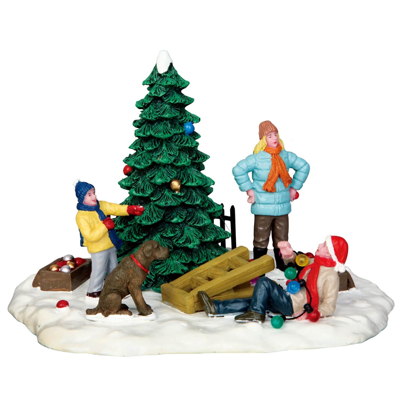 lemax-tree-trimming-trouble-miniatur-figur-weihnachten image 5