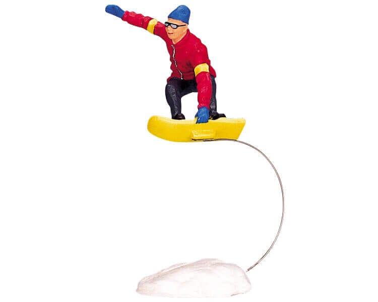 lemax-snowboarding-fun-miniatur-figur image 2