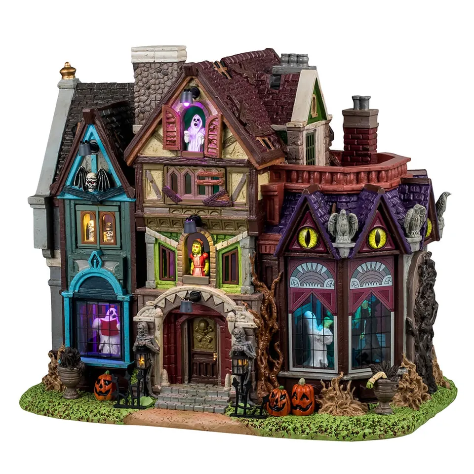 lemax-madness-manor-beleuchtetes-spooky-town-spukhaus image 1