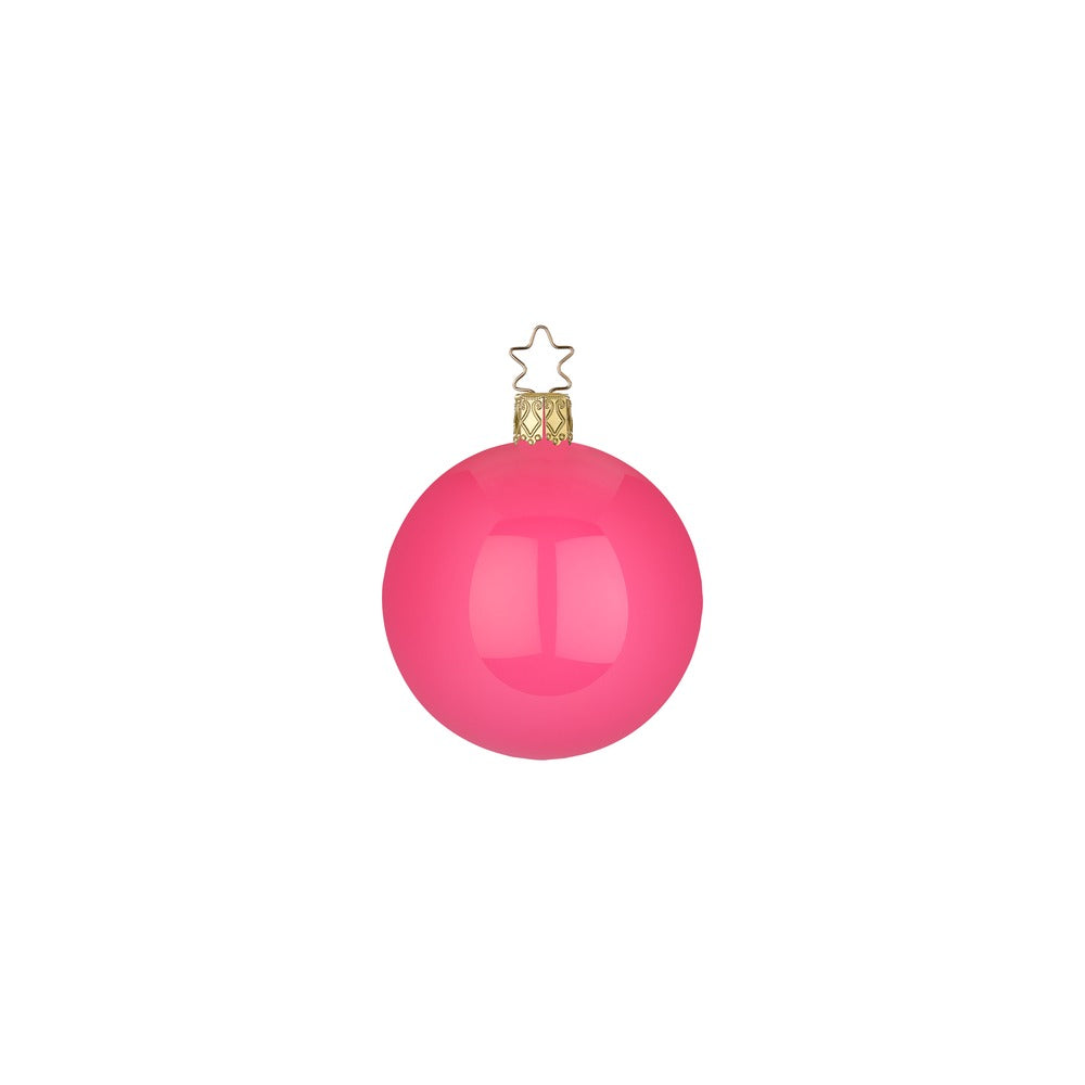 inge-glas-kugeln-pink-emaille-6-cm-christbaumkugeln image 1
