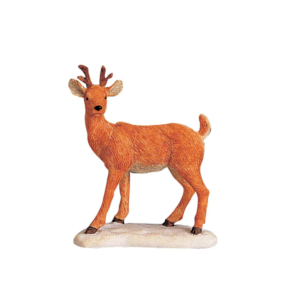 lemax-deer-on-the-hoof-tierfigur-hirsch image 1