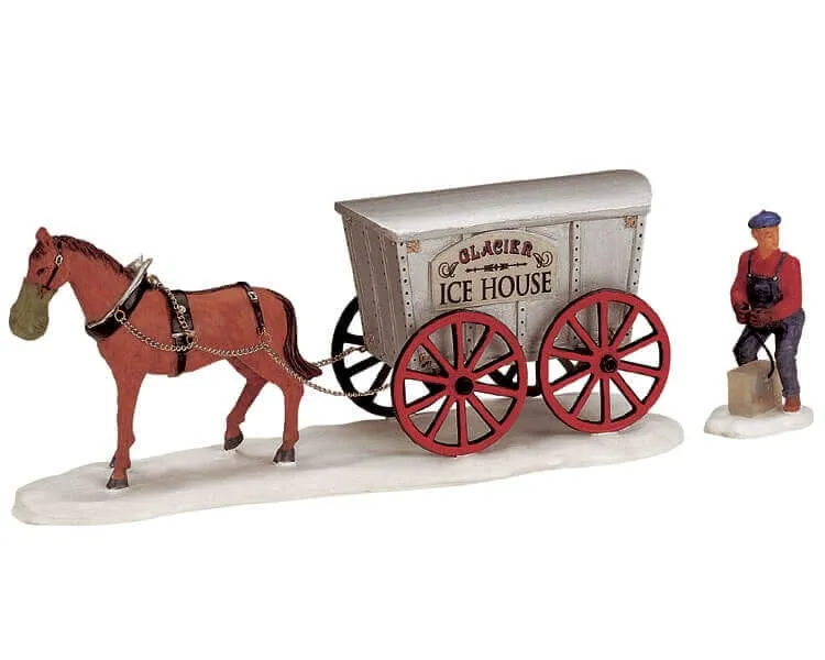 lemax-ice-delivery-handbemalte-figur-mit-eislieferung-f-r-winterdorf image 1