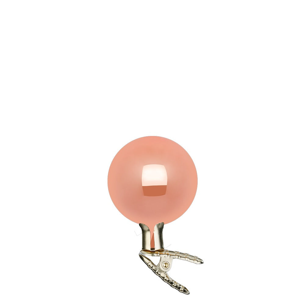inge-glas-kugeln-auf-clip-apricot-opal-6-cm-christbaumkugel image 1