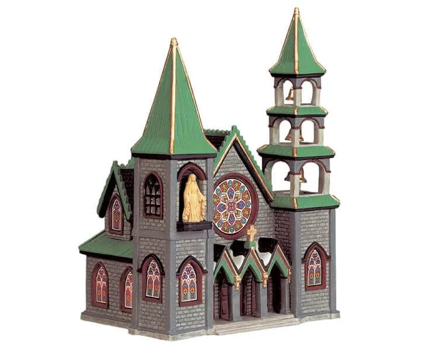 lemax-st-lucy-s-cathedral-miniatur-kirche image 1