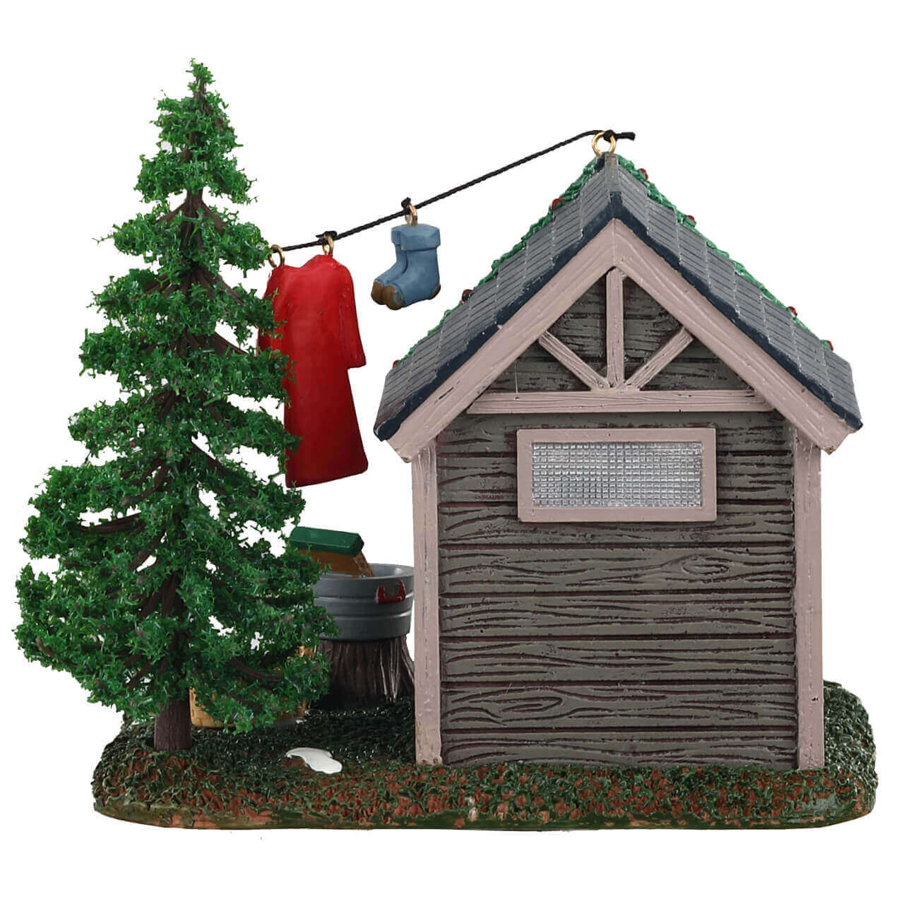 lemax-rustic-washhouse-miniatur-waschhaus-weihnachtsdorf image 4