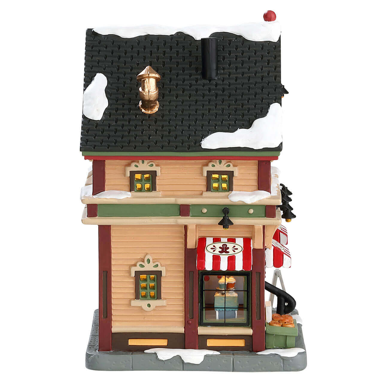 lemax-ginny-s-gingerbread-cottage-lebkuchenhaus-miniatur image 3