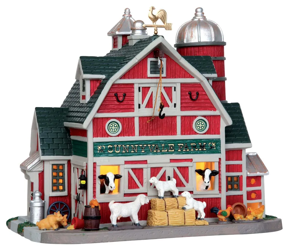 lemax-sunnyvale-farm-miniaturgeb-ude-bauernhof image 1