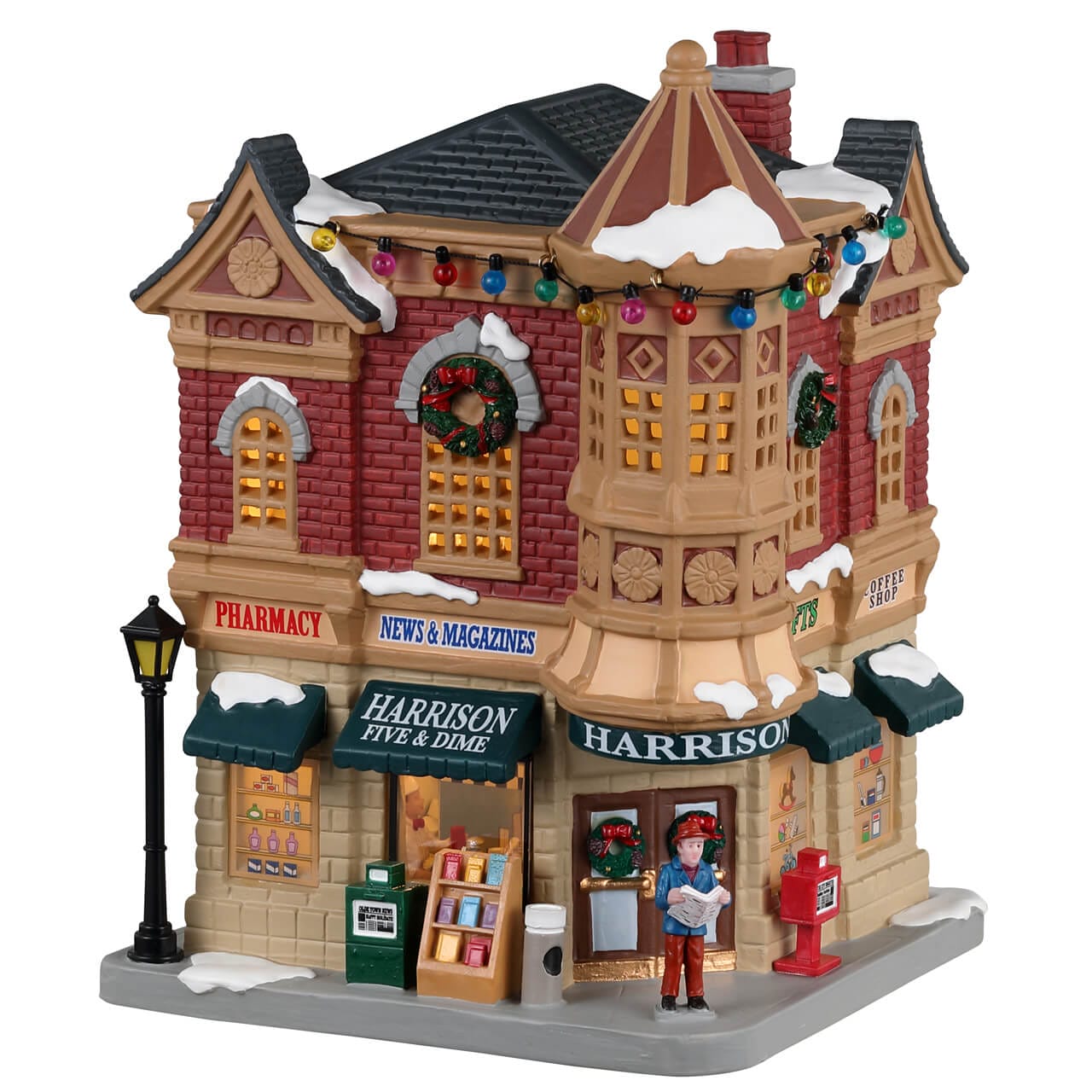 lemax-harrison-five-dime-beleuchtetes-miniatur-kaufhaus-caddington-village image 4