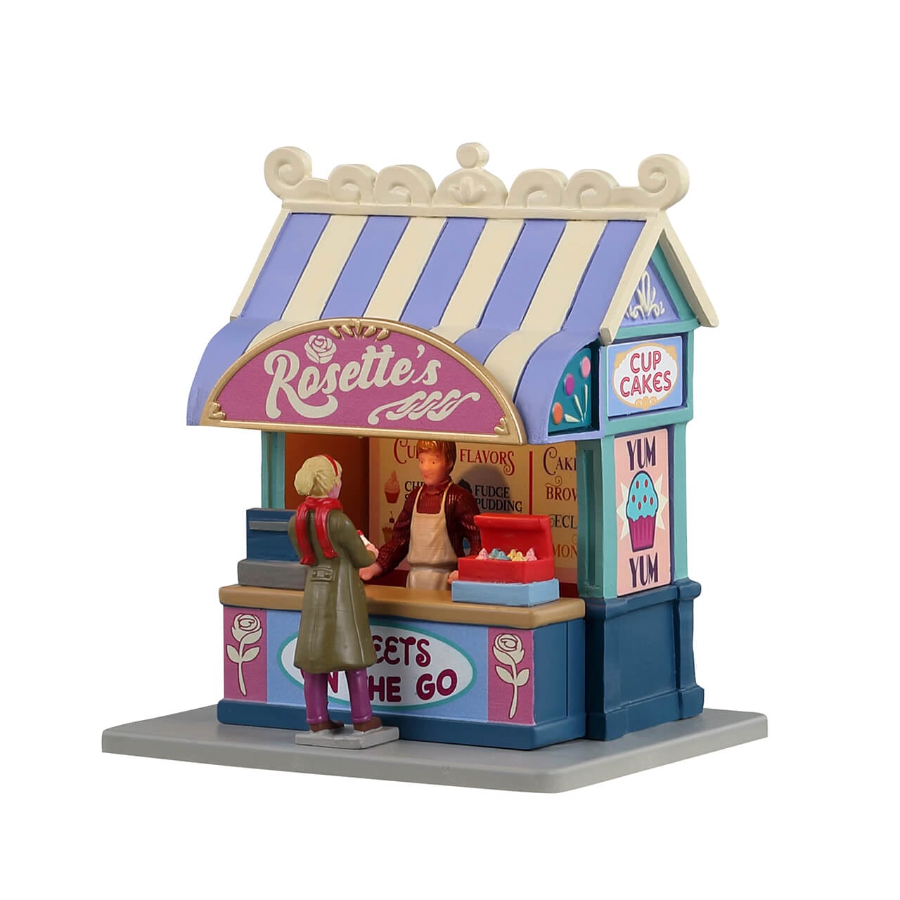 lemax-rosette-s-dessert-bar-caddington-miniaturhaus image 6