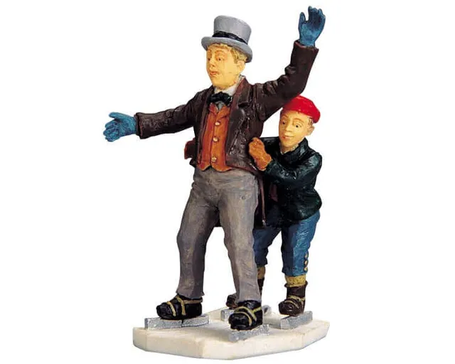 lemax-papa-s-lesson-miniatur-figur-f-rs-weihnachtsdorf image 1