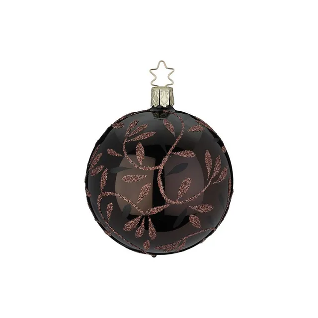 inge-glas-leichter-freudentanz-christbaumkugel-6-cm-braun image 1