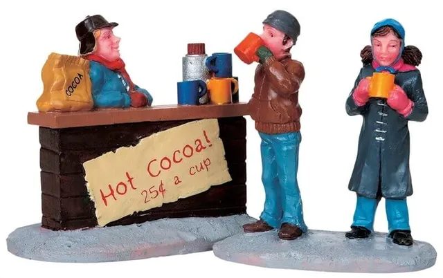 lemax-hot-chocolate-stand-set-of-2-miniatur-zubeh-r-2-teilig image 1