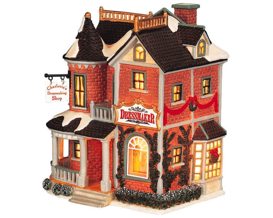 lemax-charlotte-s-dressmaking-shop-beleuchtetes-miniaturhaus image 1