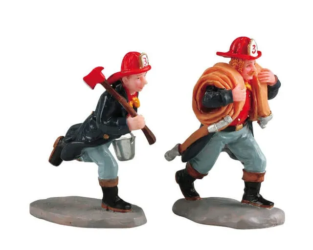 lemax-village-heroes-miniatur-figuren-set image 1