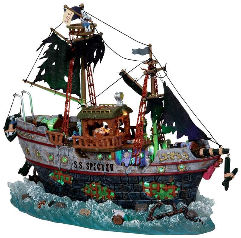 lemax-s-s-specter-animiertes-geisterschiff-mit-licht-und-schaukel image 1