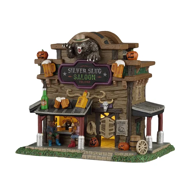 lemax-silver-slug-saloon-spooky-town-grusel-geb-ude image 1