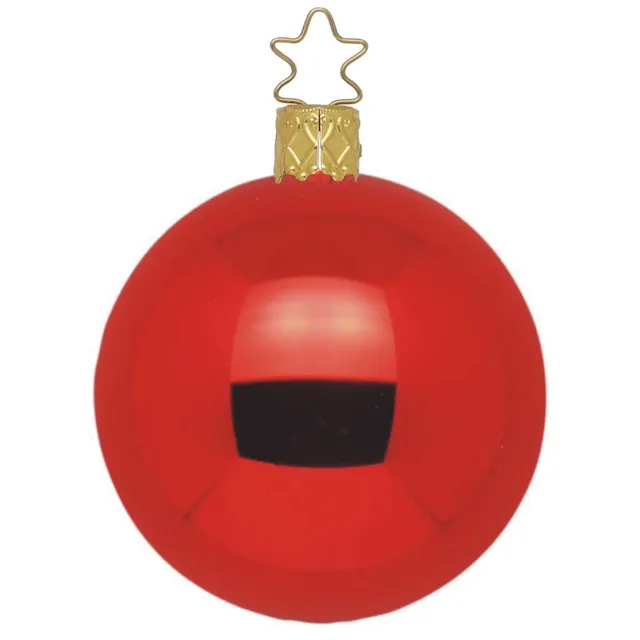 inge-glas-kugel-rot-glanz-15-cm image 1