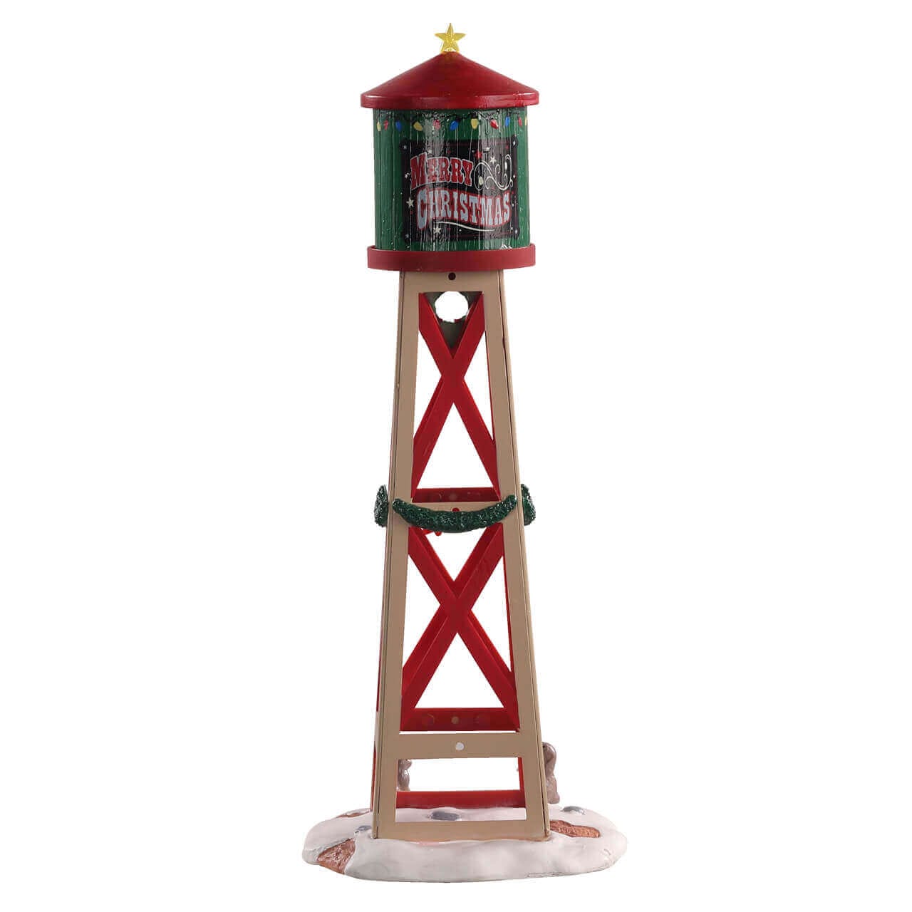 lemax-rustic-water-tower-miniatur-weihnachts-wasserturm-vail-village image 4