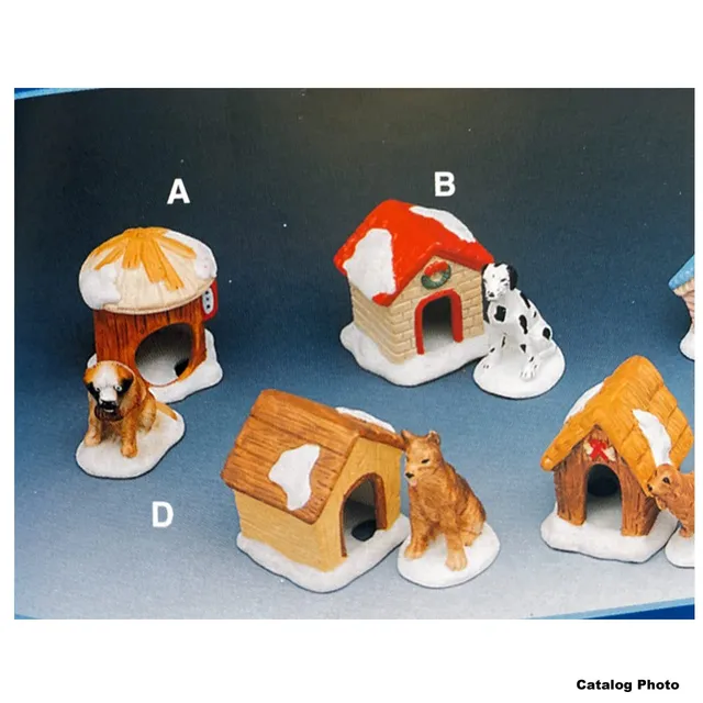 lemax-dog-house-and-alsatian-miniaturfigur-hundeh-tte-mit-sch-ferhund image 1