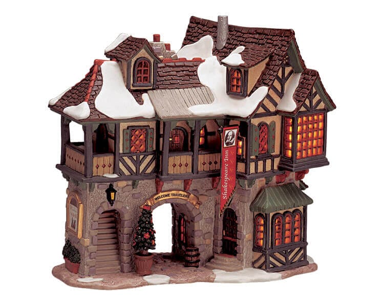 lemax-shakespeare-inn-beleuchtetes-miniaturhaus image 1