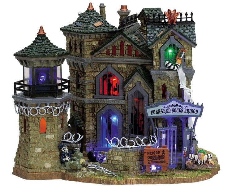 lemax-forsaken-souls-prison-spooky-town-gef-ngnis image 1