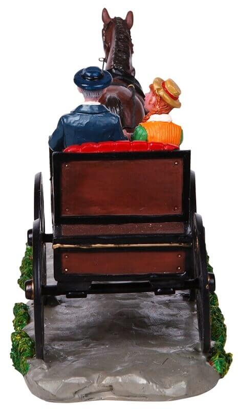 lemax-carriage-for-two-miniatur-kutsche-weihnachtsdorf-figur image 4