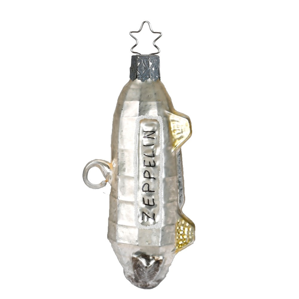 inge-glas-zeppelin-christbaumkugel-glas-figur-9-5-cm-grau image 1