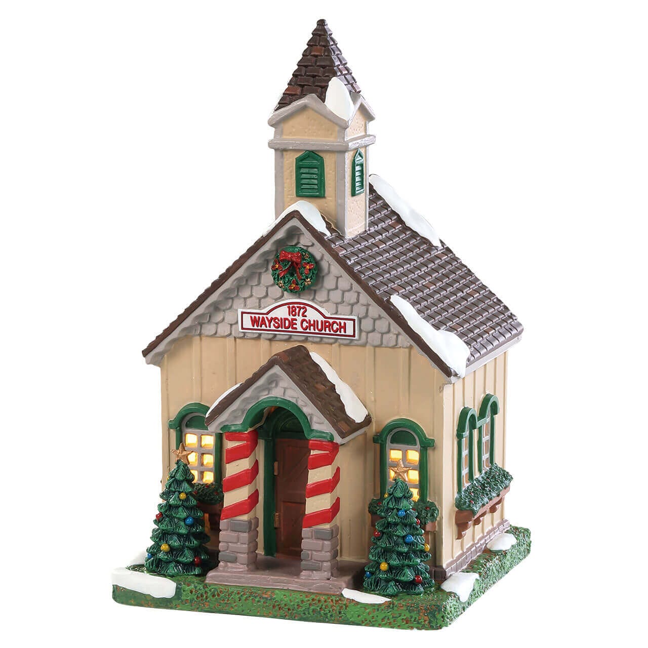 lemax-wayside-church-weihnachtsdorf-kirche-caddington image 1