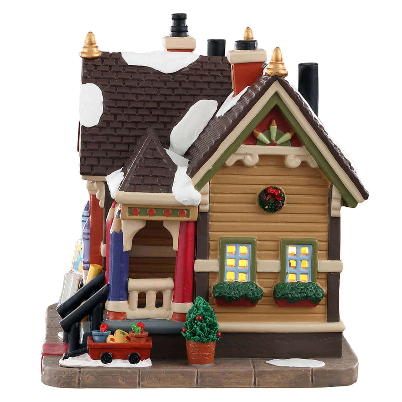 lemax-creative-kids-art-studio-weihnachtshaus-k-nstler-atelier image 3