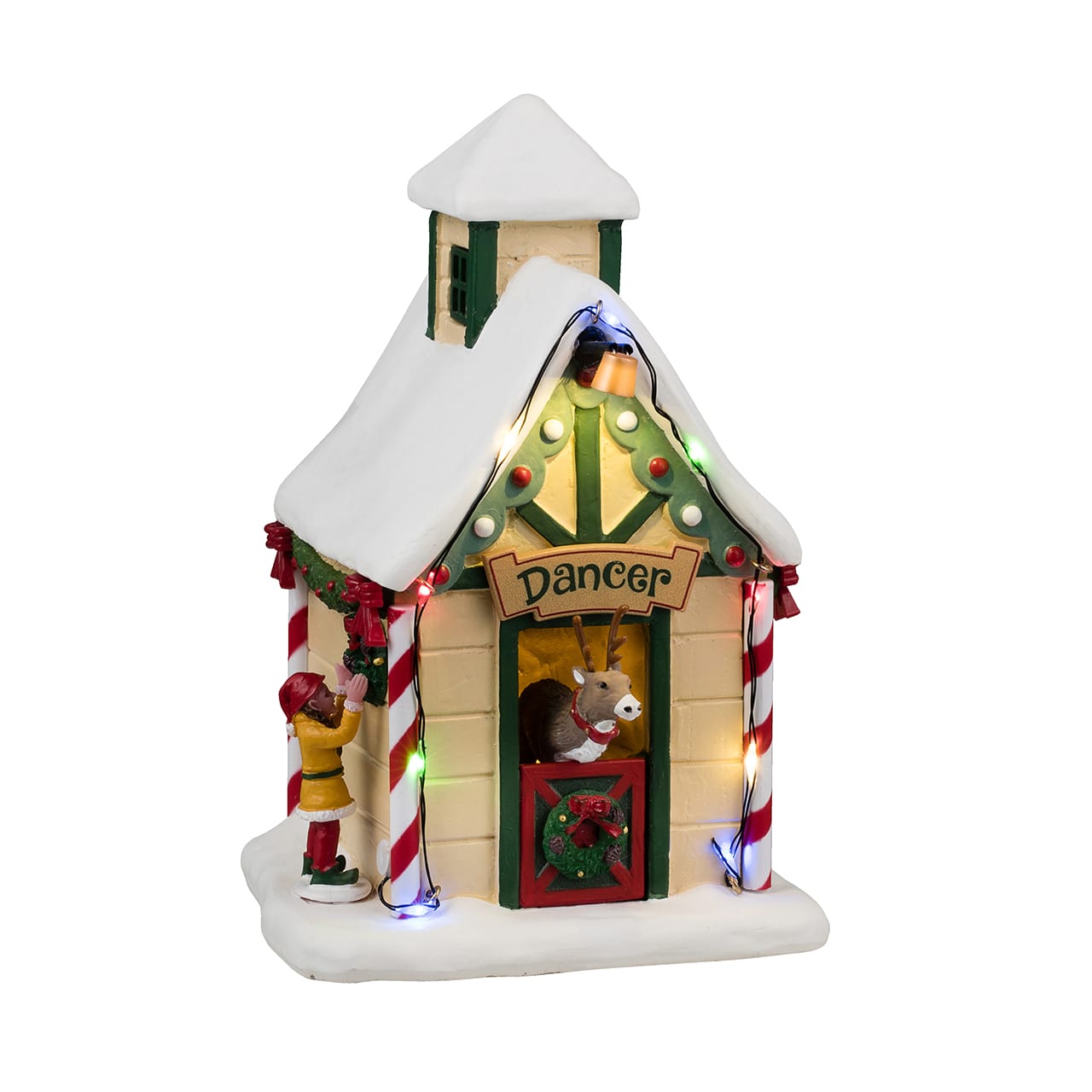 lemax-dancer-s-den-santa-s-wonderland-rentierhaus image 1